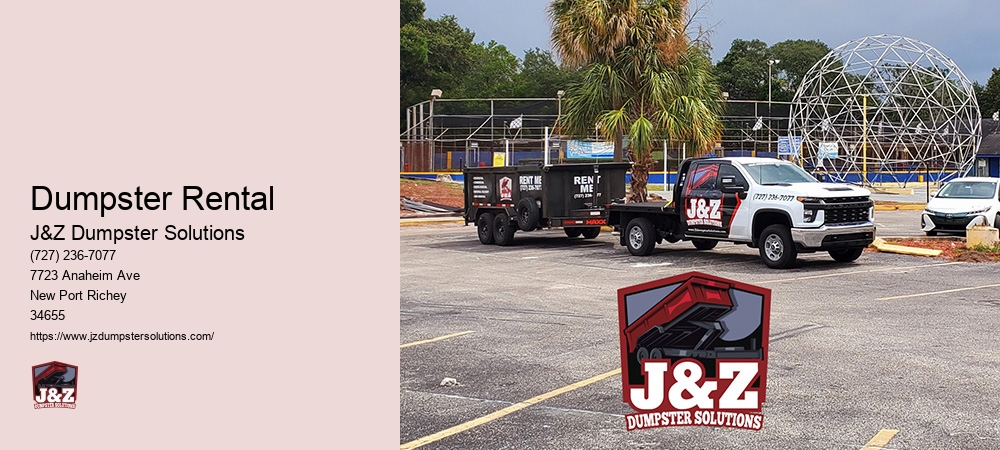 Residential Dumpster Rental