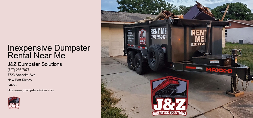 Dumpster Sizes